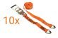 10x Zurrgurt "HKL" 50 mm - Länge: 8 m