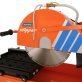 Aktion Norton Clipper Tischsäge CM 450 Junior „BAU DIE WELT BESSER“-EDITION mit 3x Norton Diamantscheibe Vulcan TP Beton 450x25,4mm