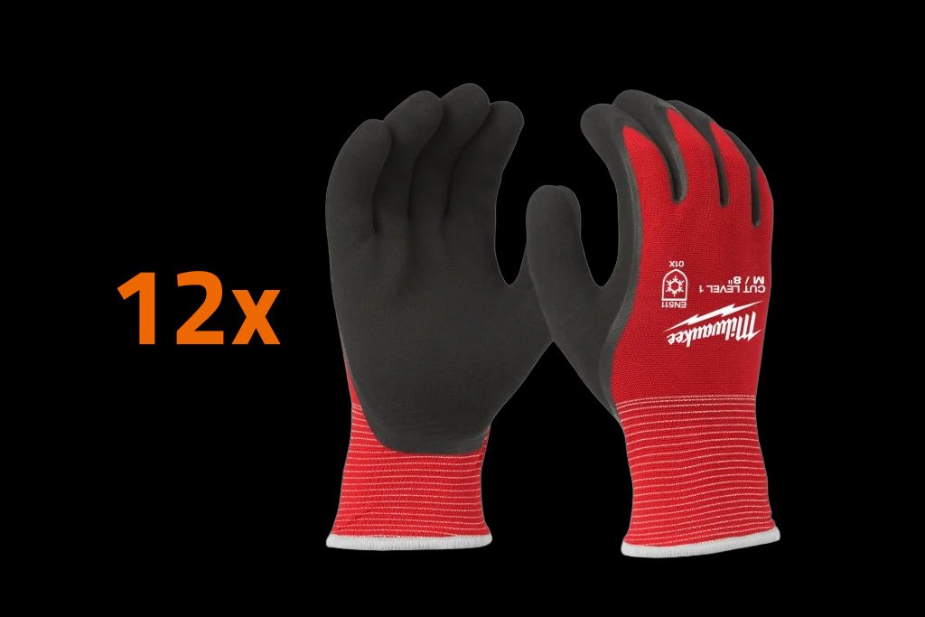 12x Thermohandschuhe Milwaukee black friday