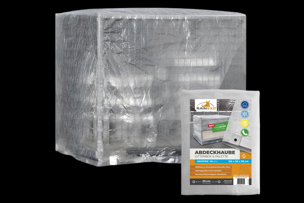 Gitterbox Abdeckplane black friday